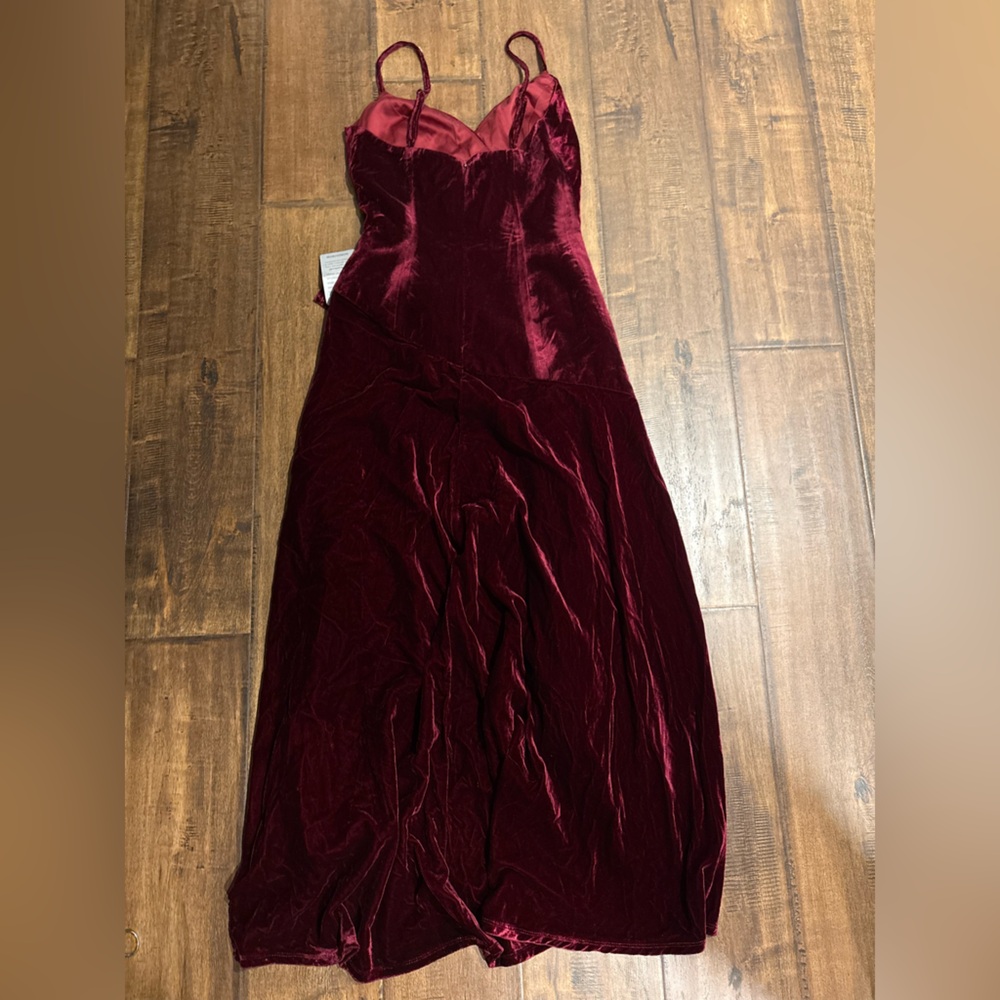 Bardot Sorella Velour Midi Dress Women’s Size Small NWT - Picture 9 of 9